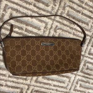 Gucci monogram pouchette